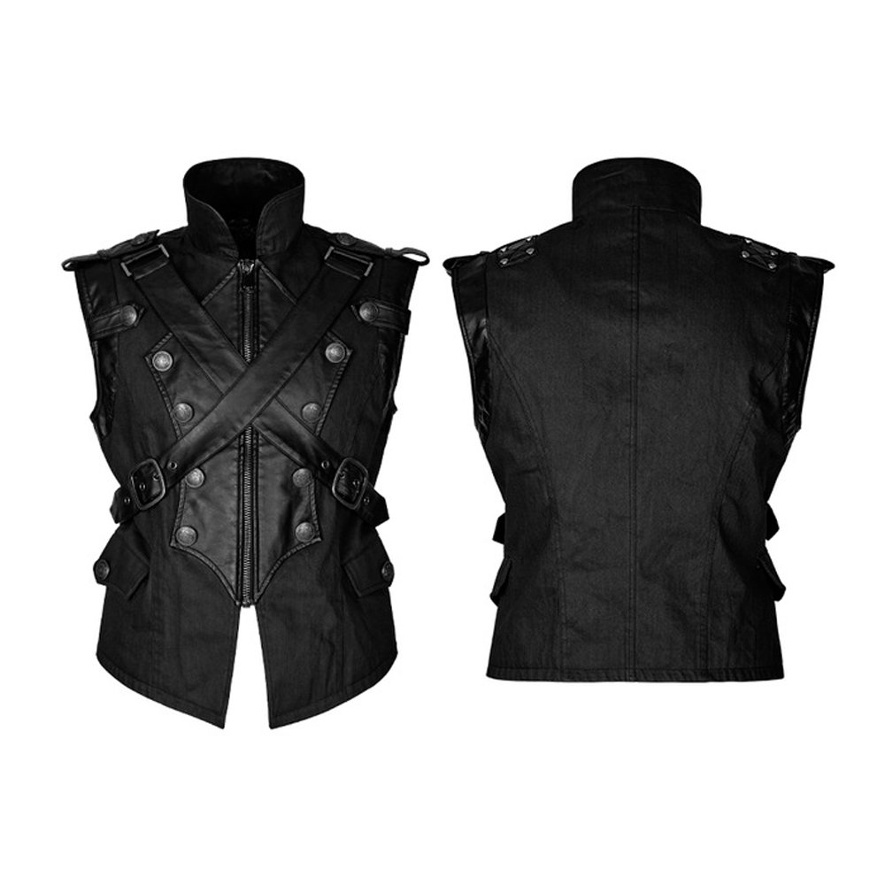 Leather Fashion Vest